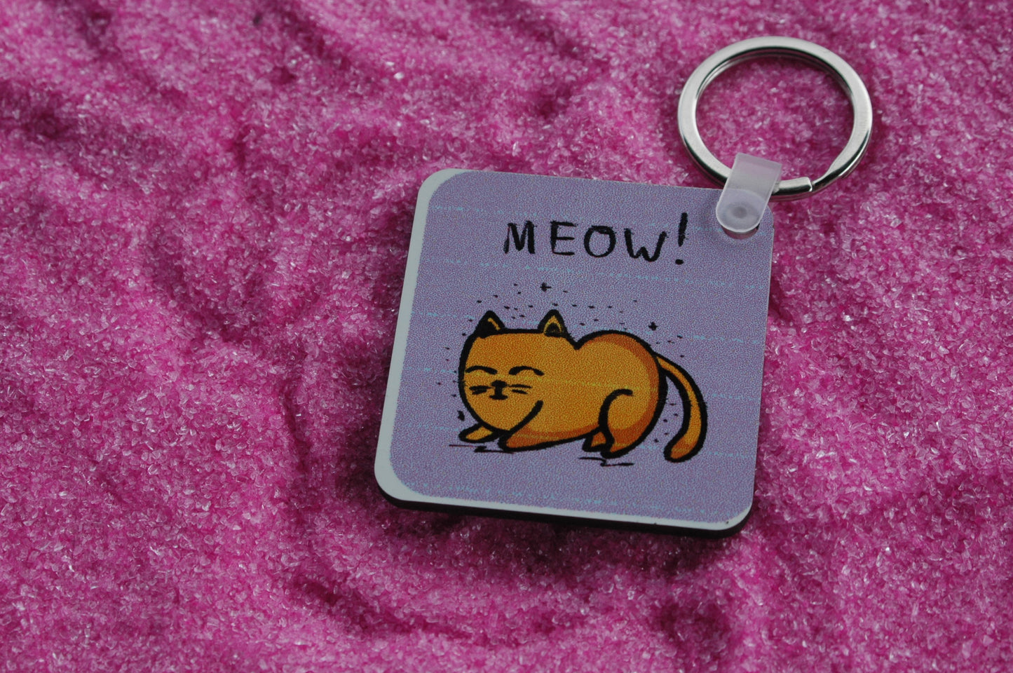 Meow Keychain