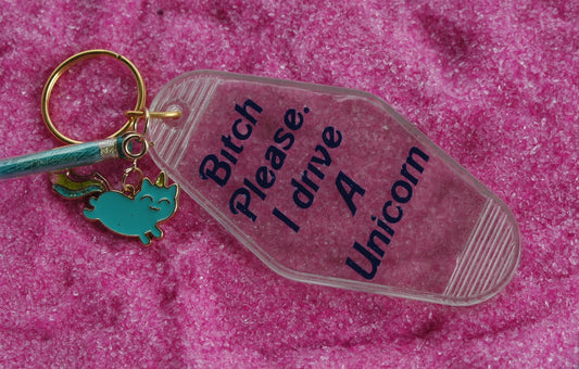 Bitch Please - Retro Motel Keychain