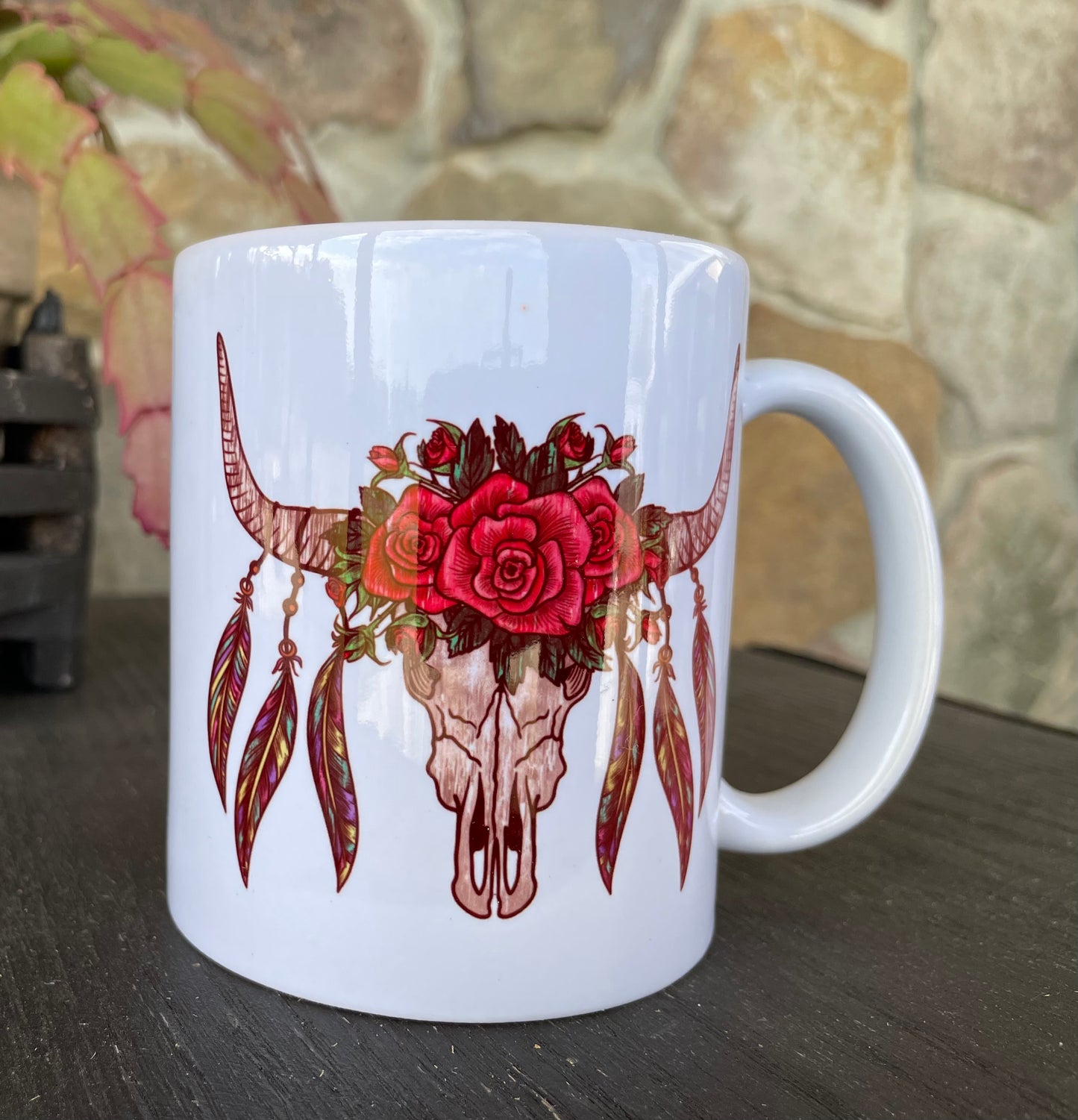 Cow head coffee cup